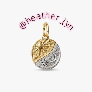 Pandora Sun and Moon Medallion Charm